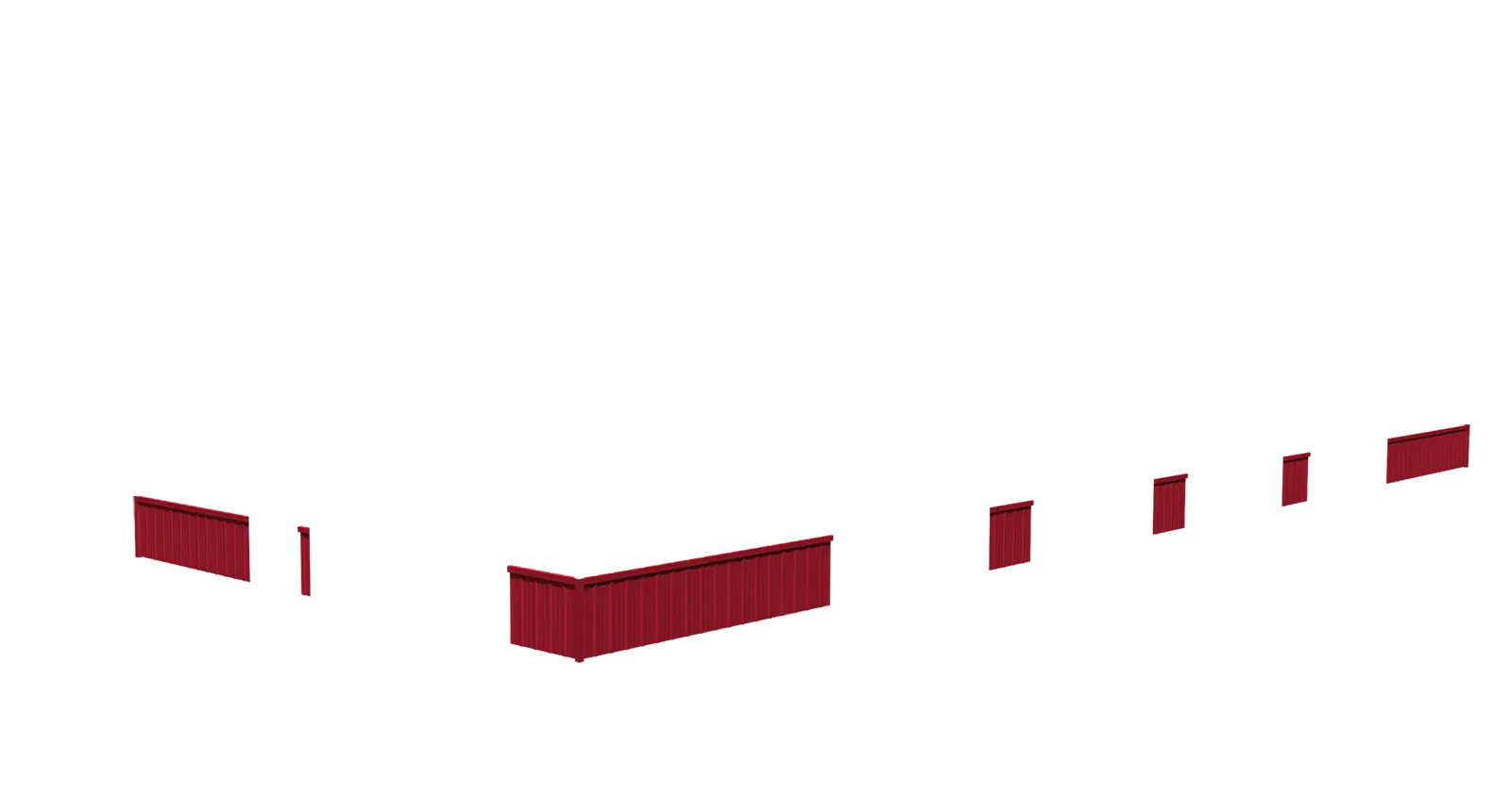 Wainscot - Cardinal Red